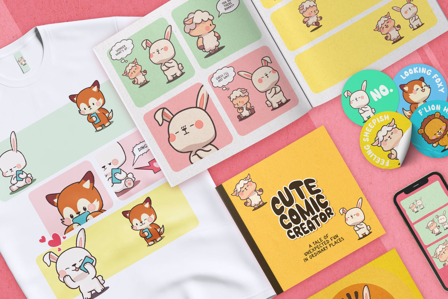Cute Comic Creator for Affinty Designer