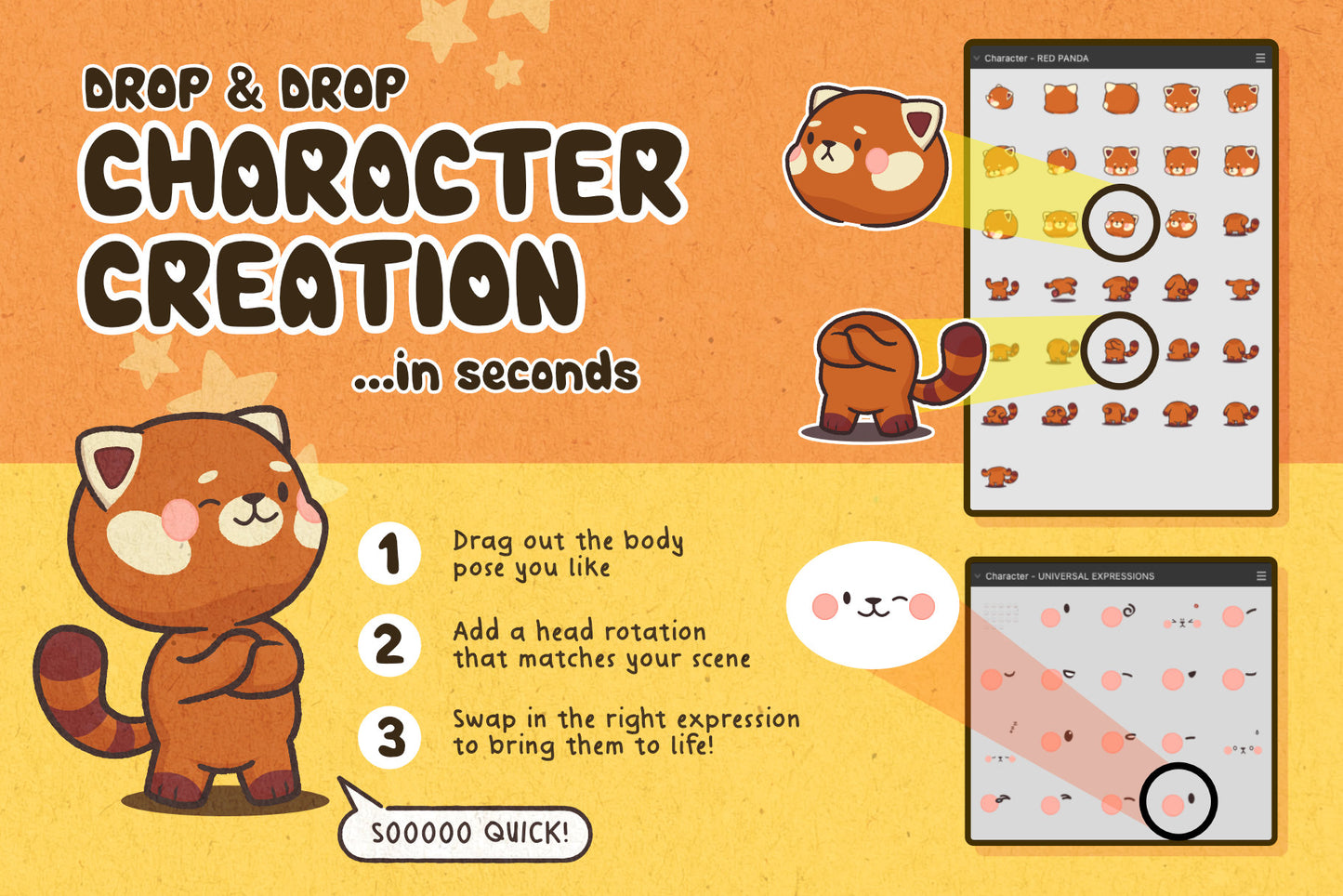 Cute Comic Creator for Affinty Designer