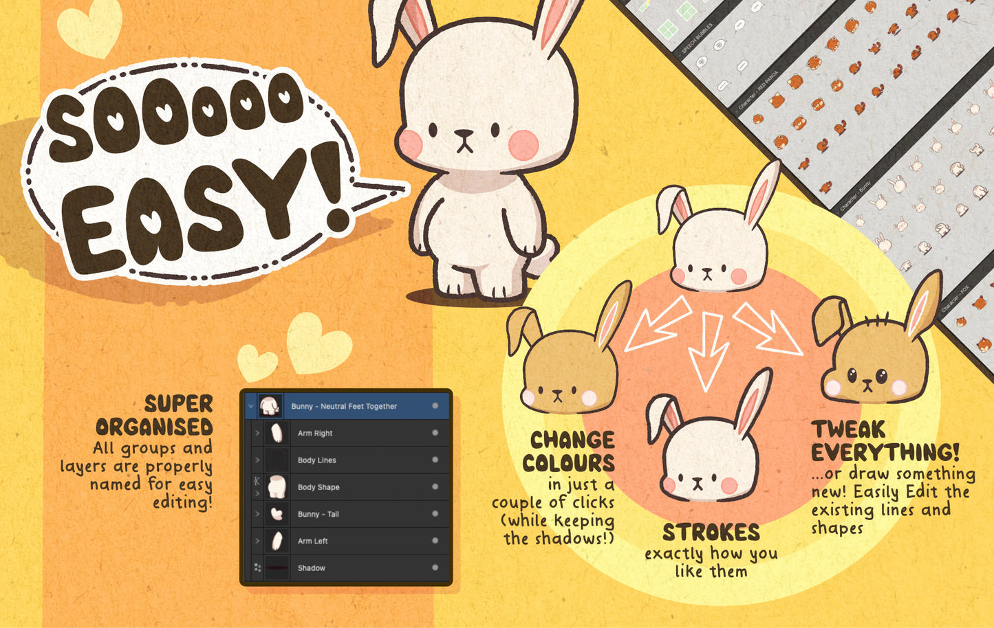 Cute Comic Creator for Affinty Designer