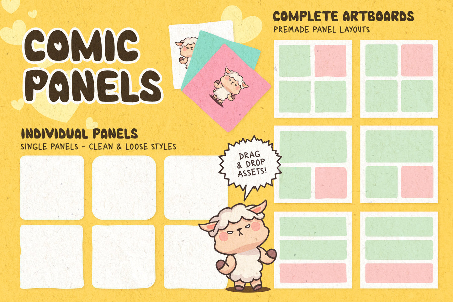 Cute Comic Creator for Affinty Designer